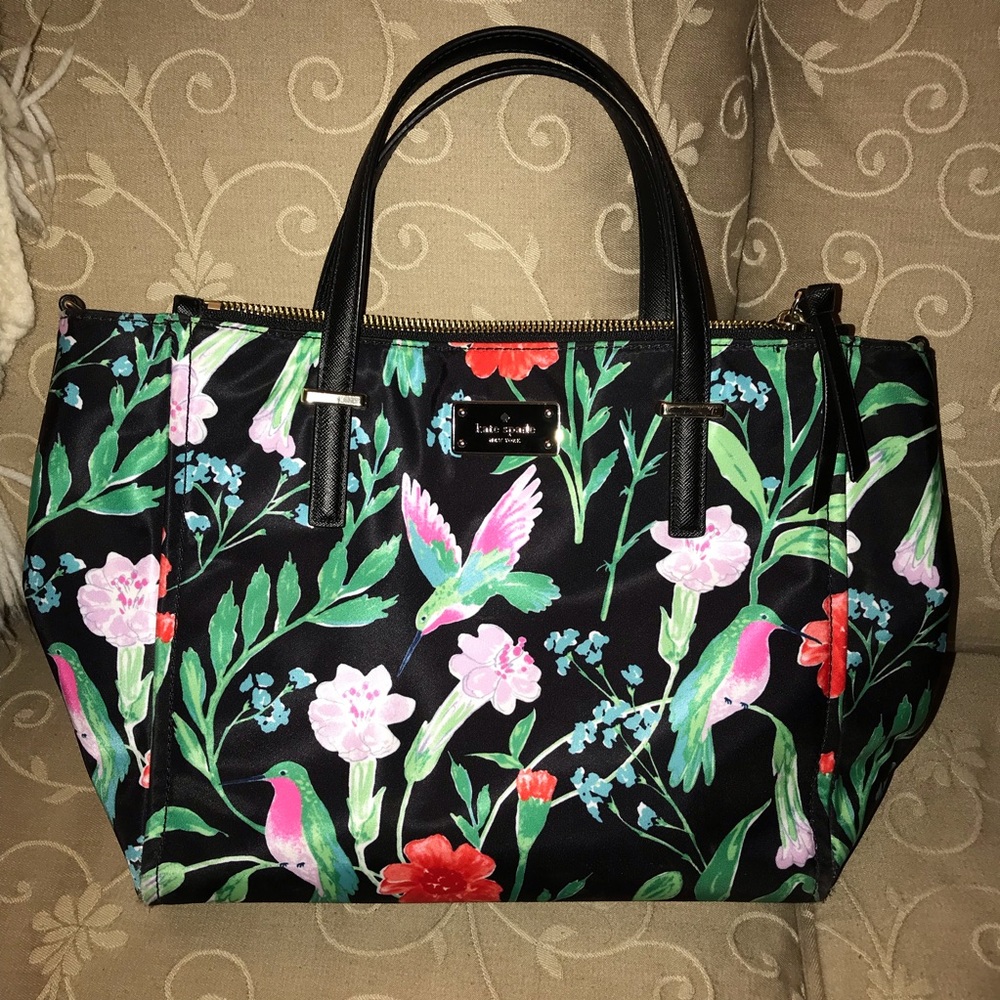 Kate Spade hummingbird tote